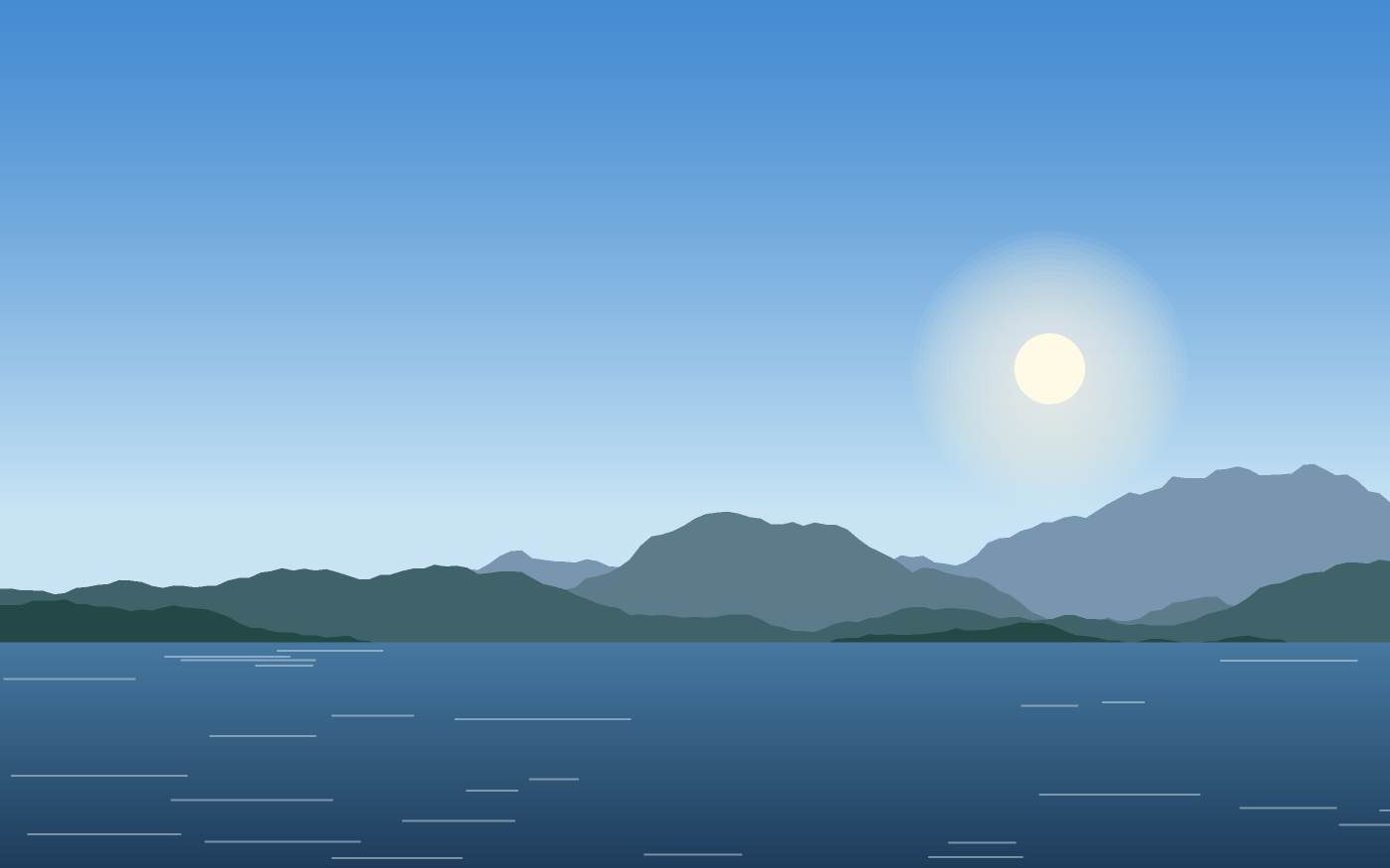 Landskabsillustration