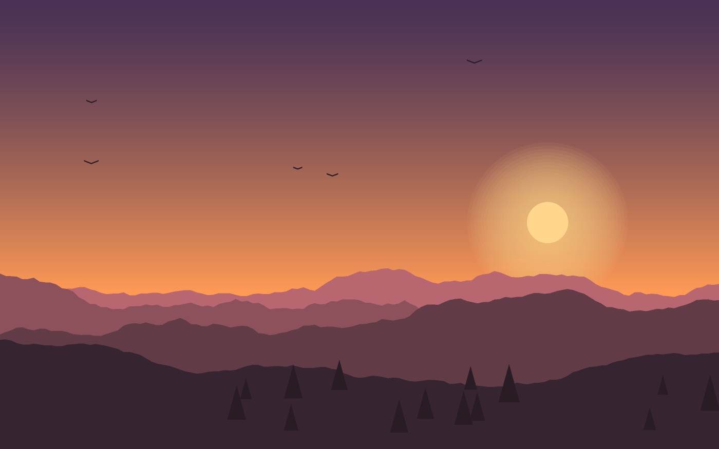 Illustration de paysage