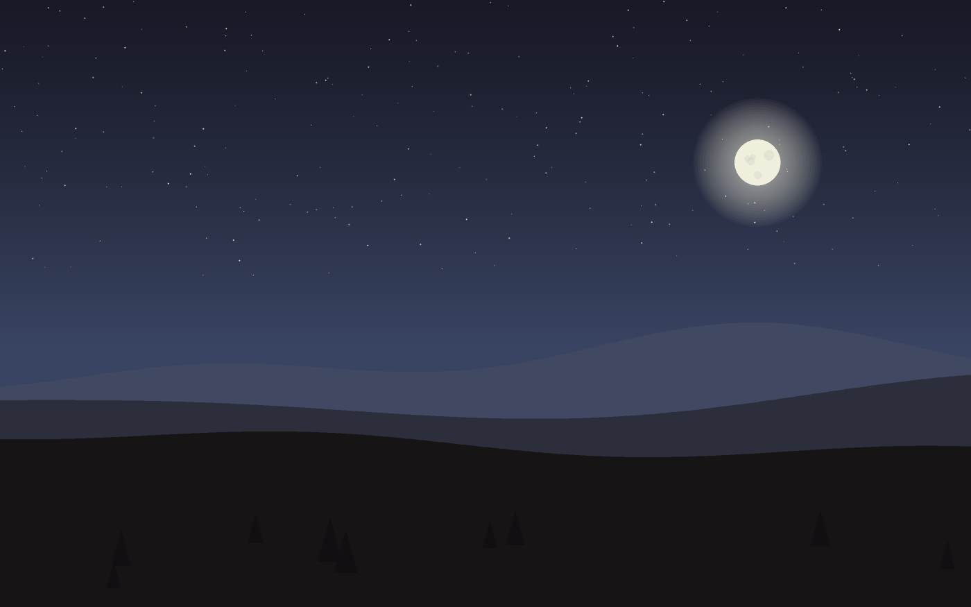 Illustrazione di un paesaggio
