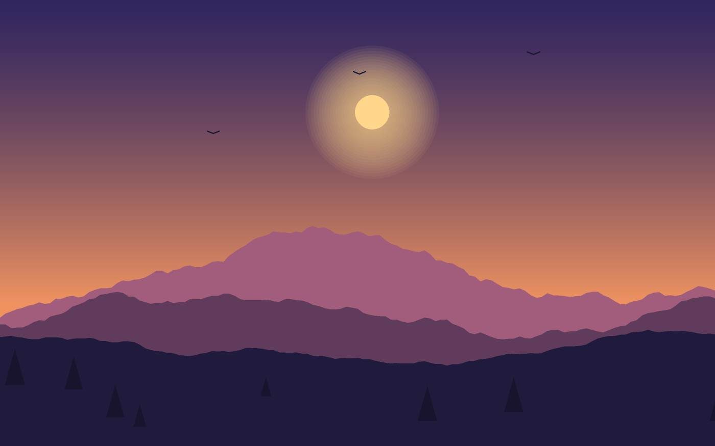 Landskapsillustration