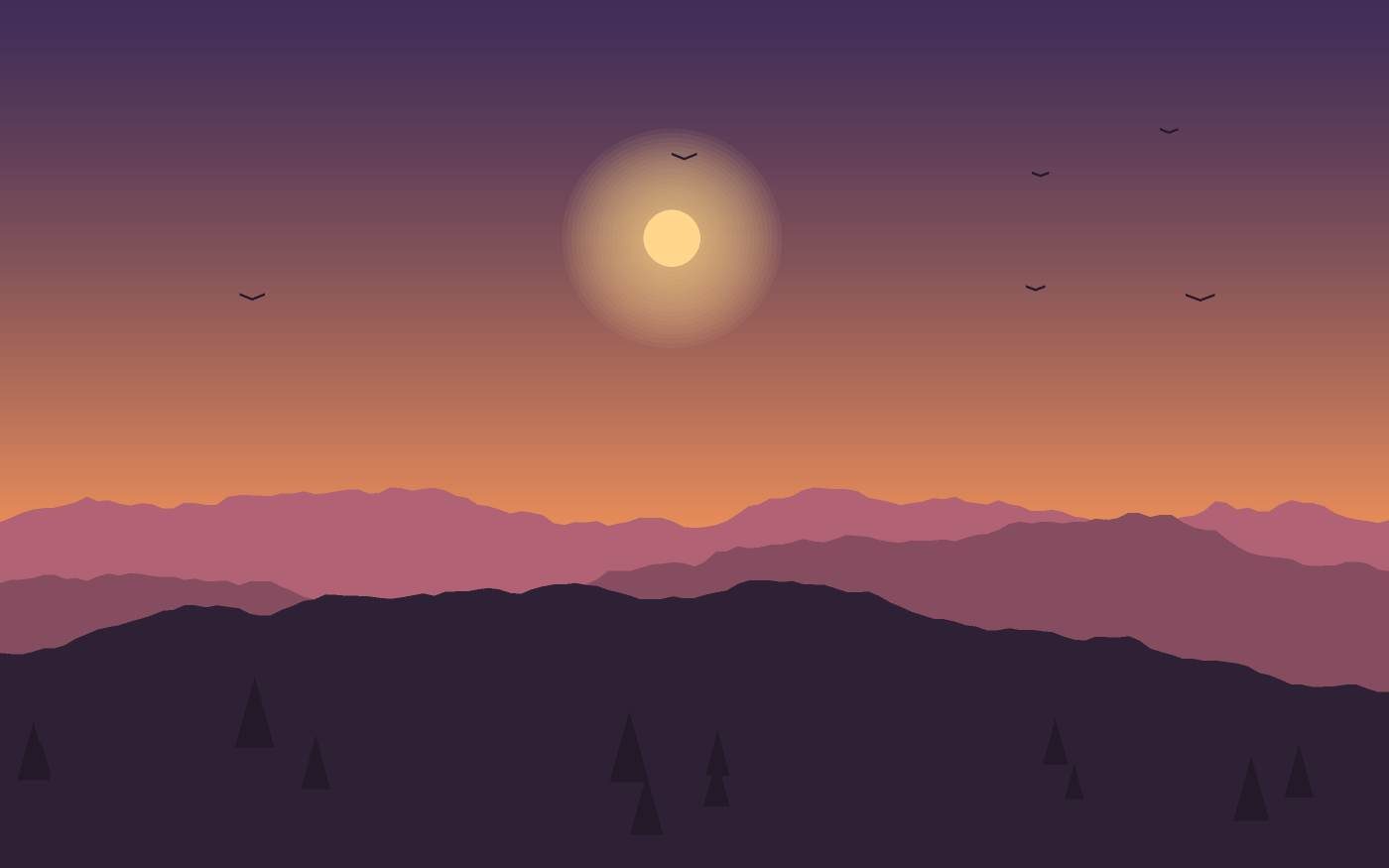 Landscape illustration